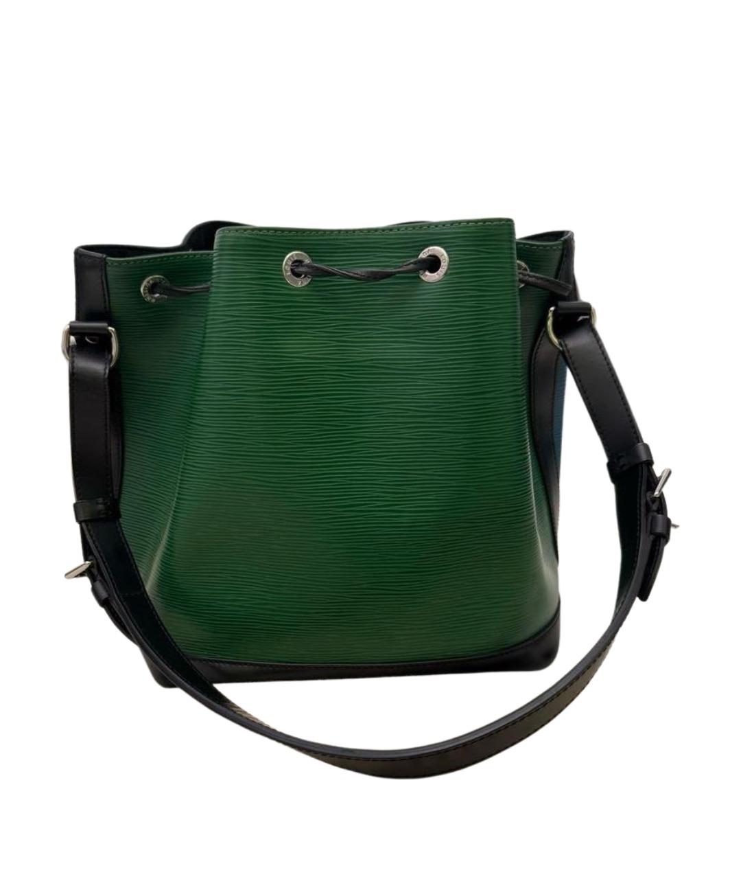 LOUIS VUITTON Зеленая кожаная сумка через плечо, фото 1