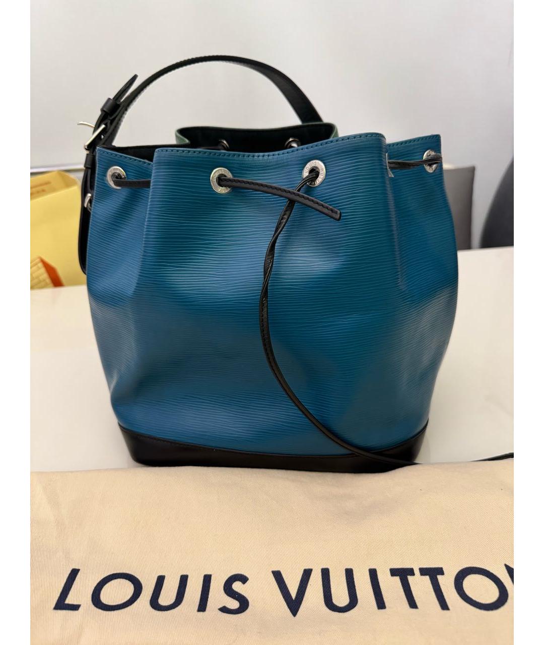 LOUIS VUITTON Зеленая кожаная сумка через плечо, фото 3