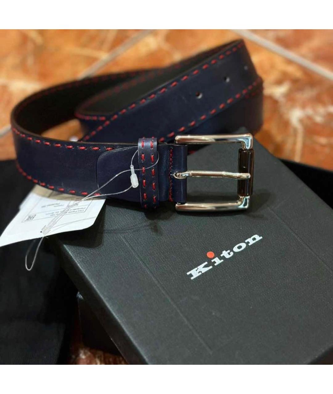 KITON Мульти кожаный ремень, фото 3
