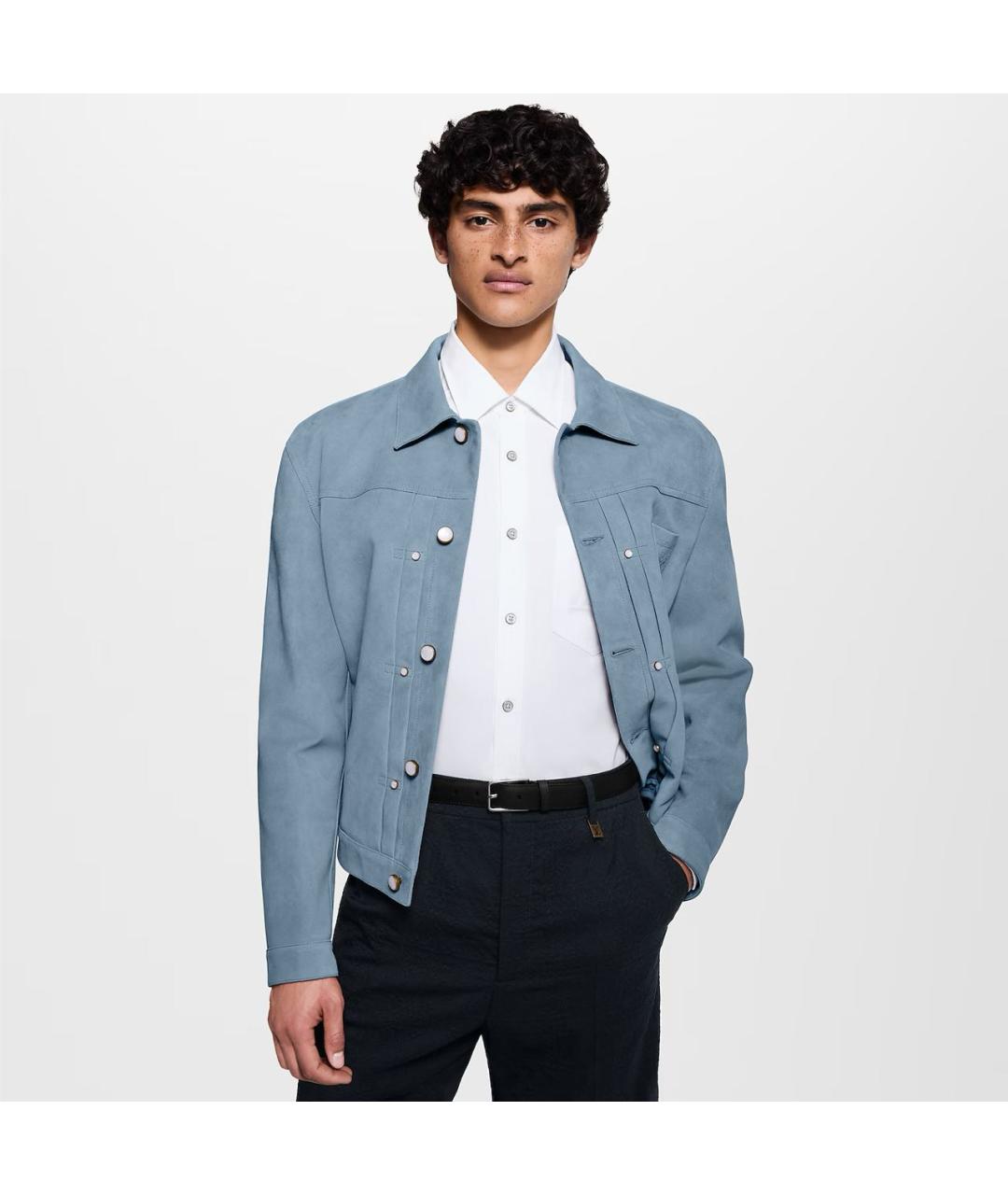 LOUIS VUITTON Черный кожаный ремень, фото 3