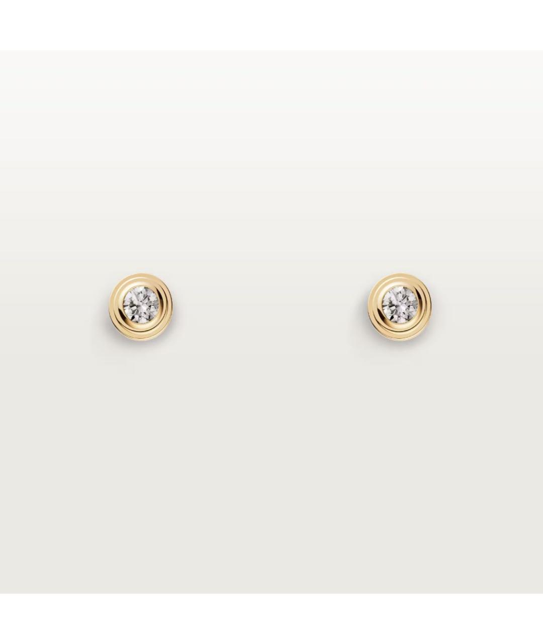 CARTIER Золотые серьги из желтого золота, фото 6