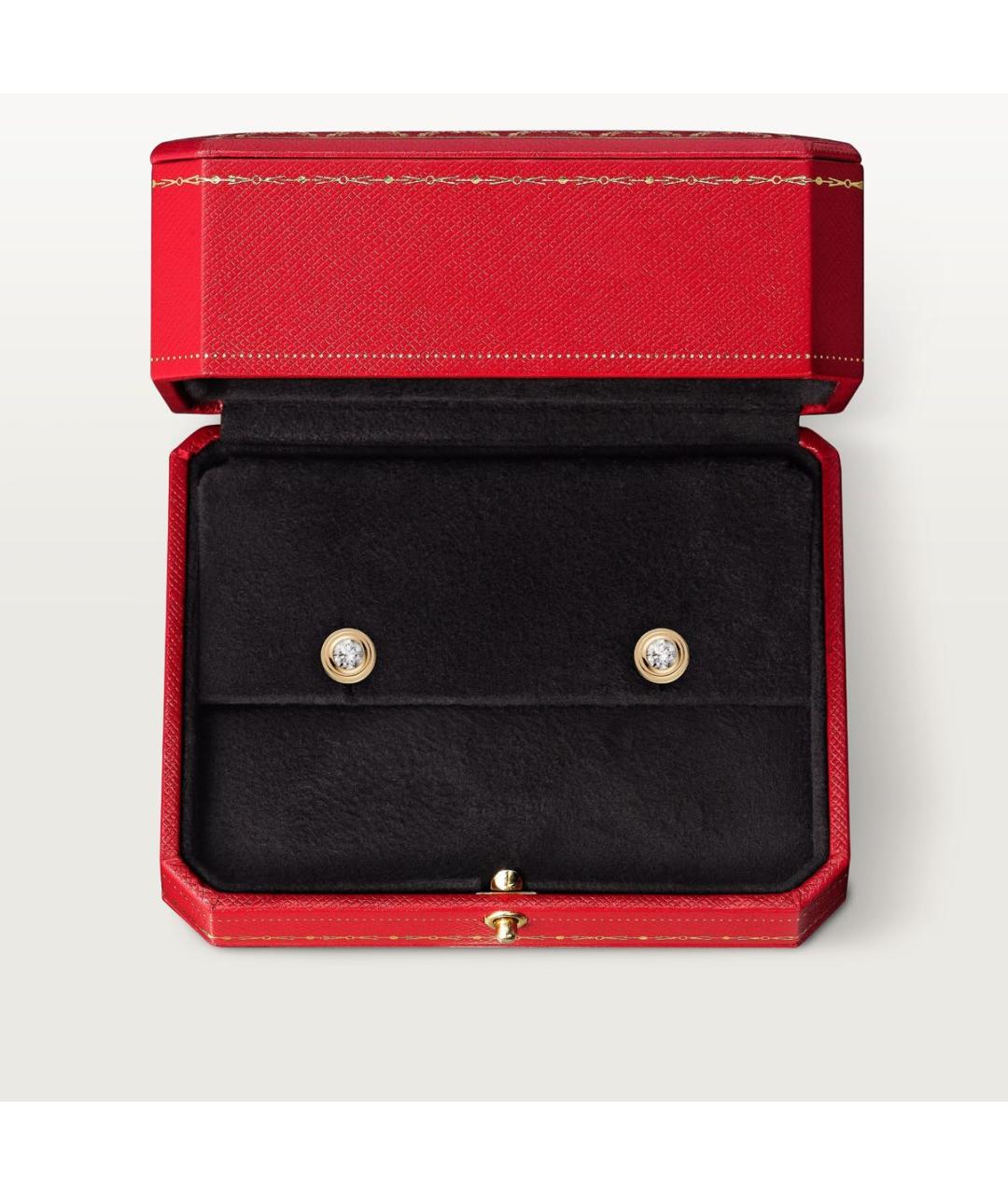 CARTIER Золотые серьги из желтого золота, фото 5