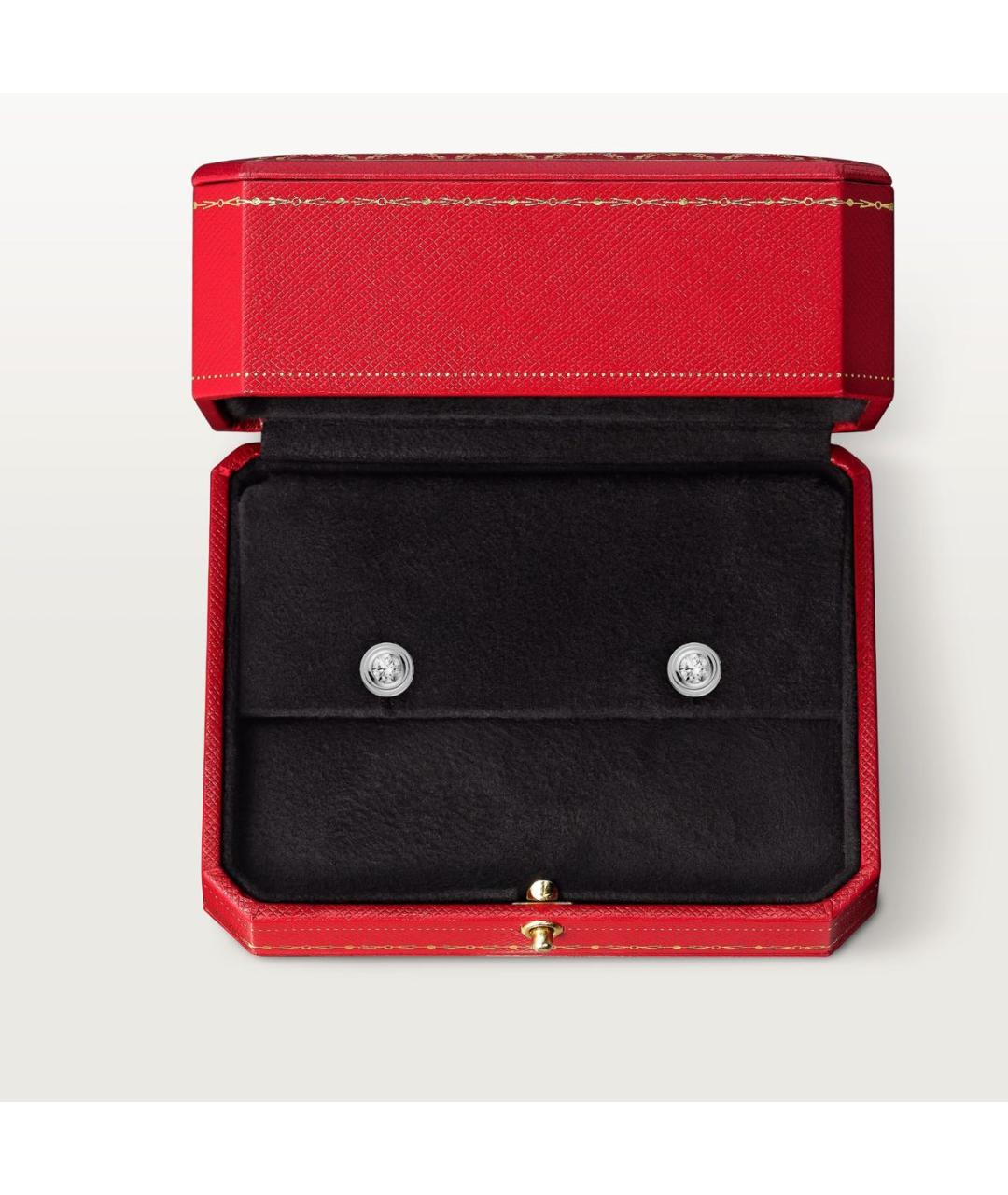 CARTIER Серебряные серьги из белого золота, фото 4