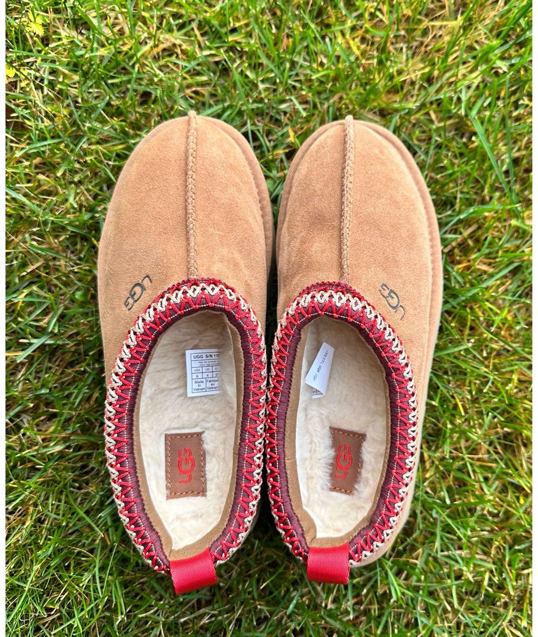 UGG AUSTRALIA Коричневые замшевые полусапоги, фото 2