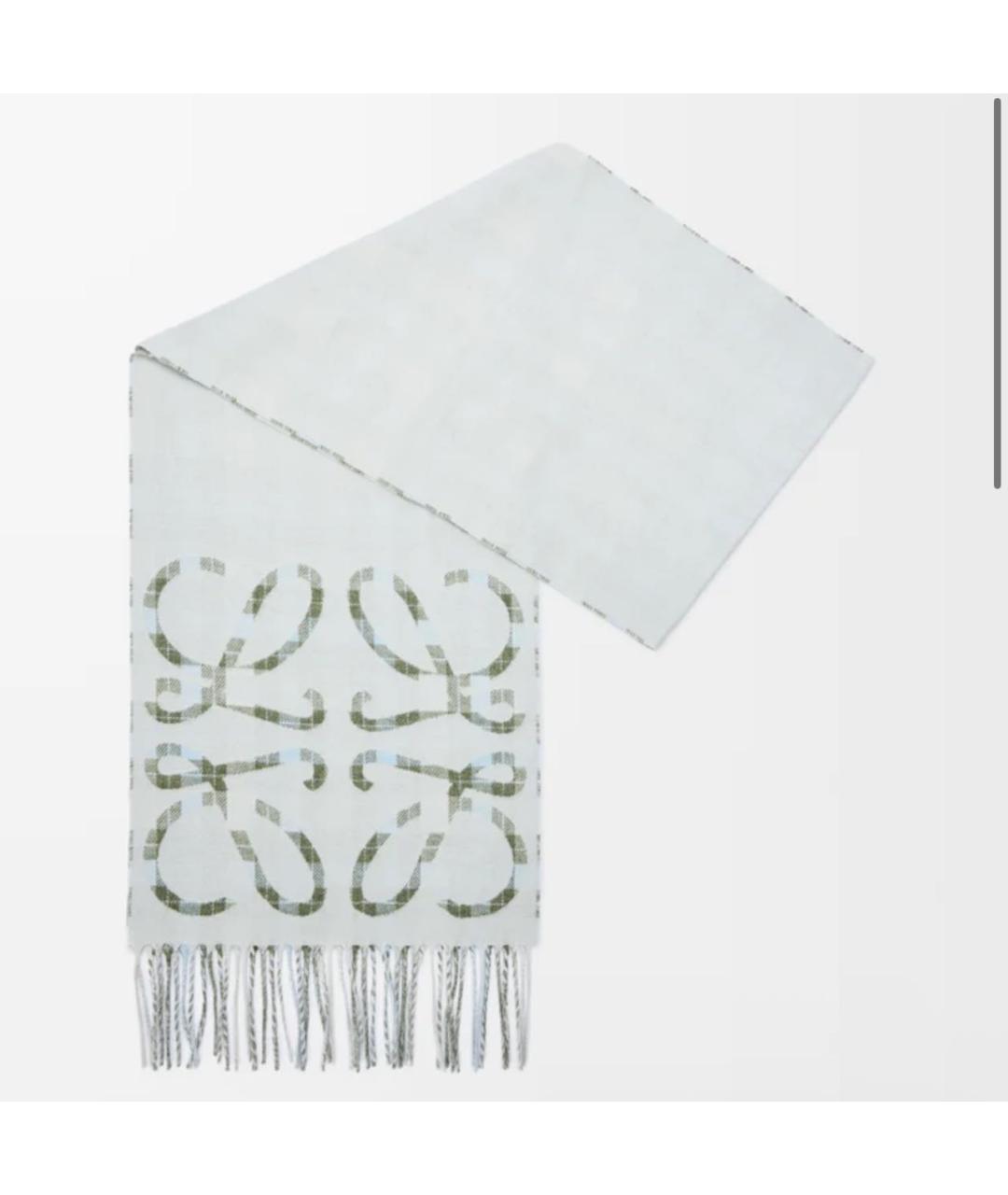 LOEWE Мульти кашемировый шарф, фото 3