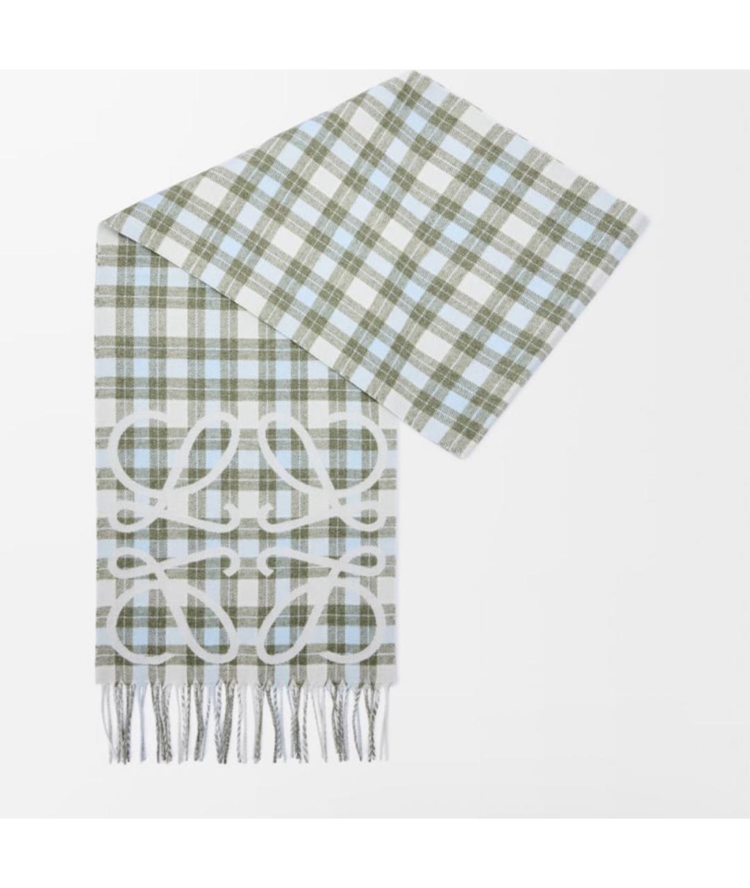 LOEWE Мульти кашемировый шарф, фото 5