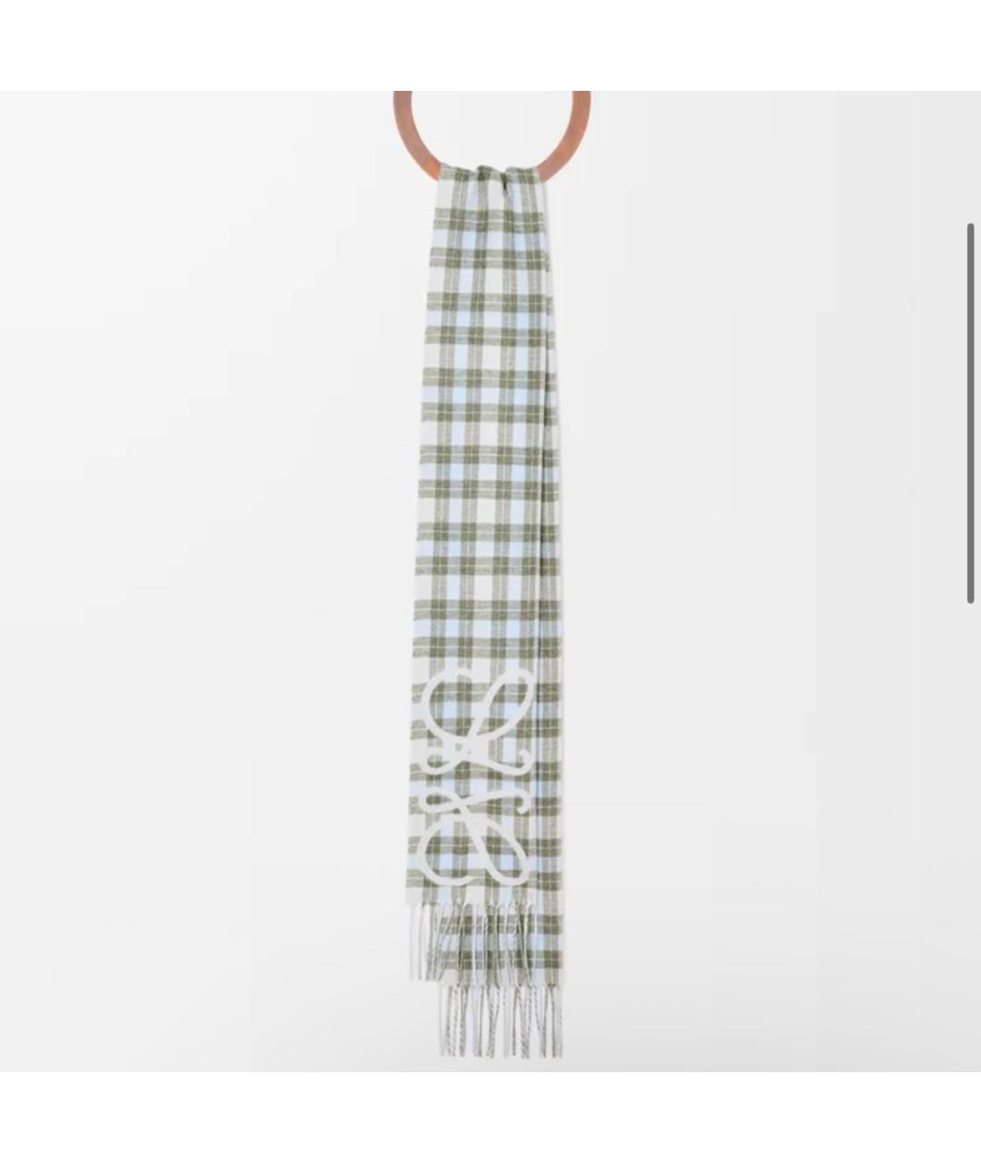 LOEWE Мульти кашемировый шарф, фото 4