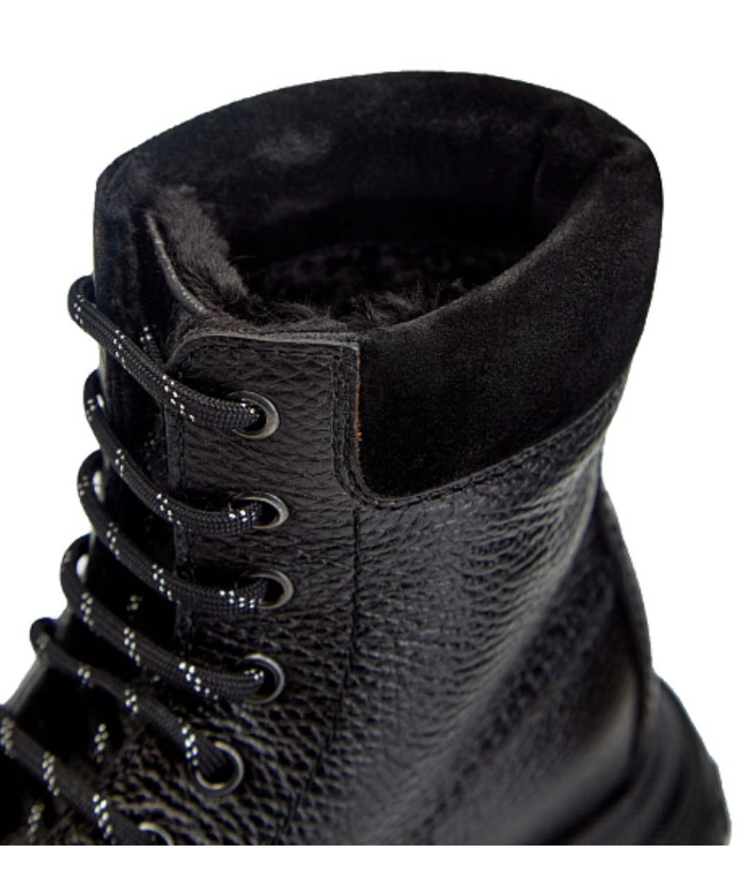 CASADEI Черные кожаные ботинки, фото 7