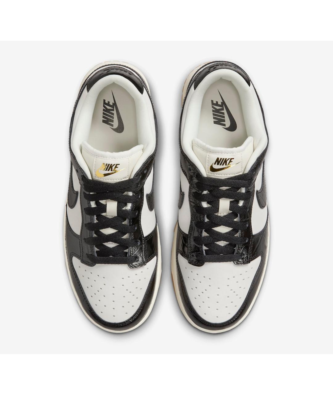 NIKE Черные кроссовки из лакированной кожи, фото 3