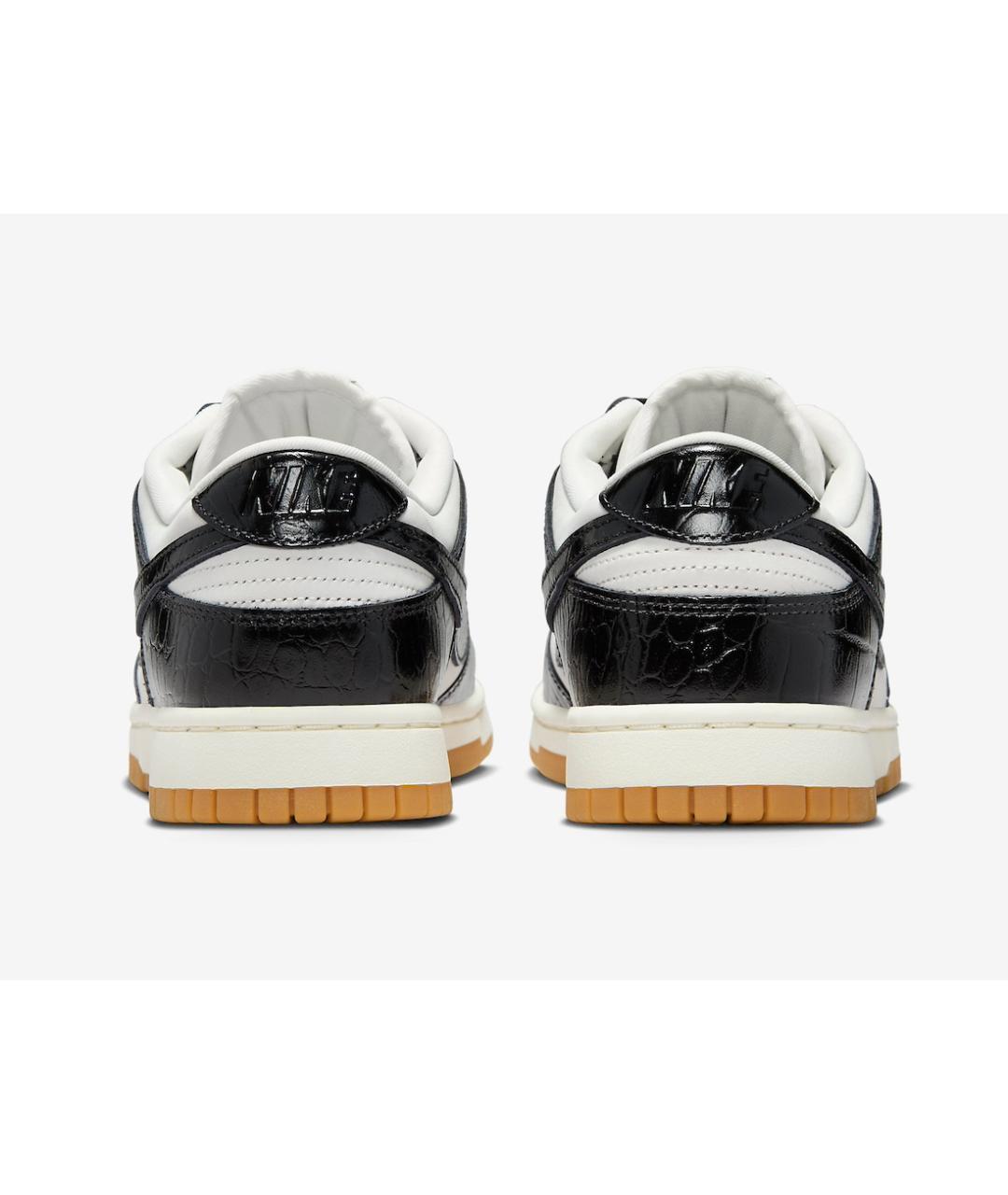 NIKE Черные кроссовки из лакированной кожи, фото 4