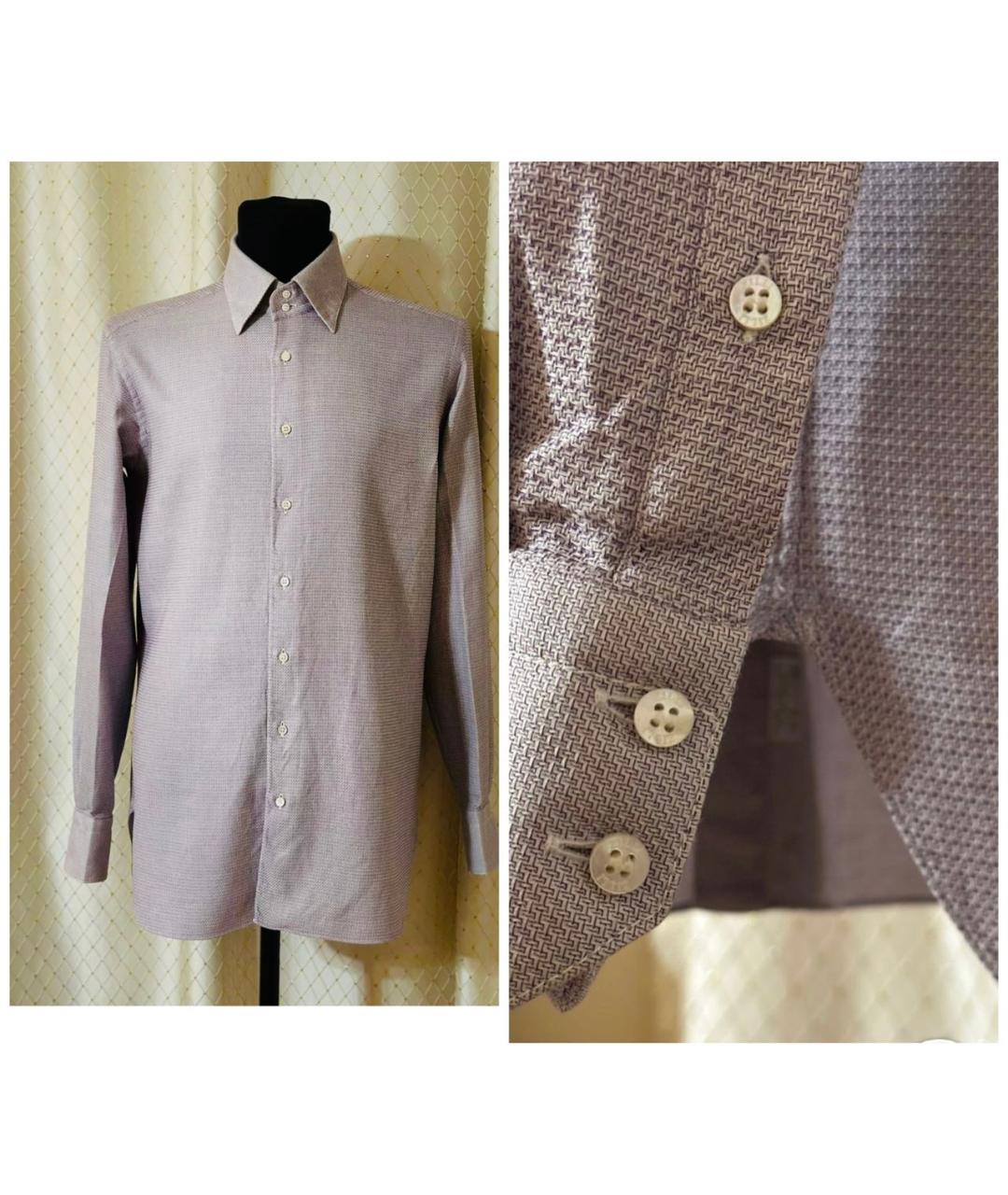 ZILLI Мульти хлопковая классическая рубашка, фото 2