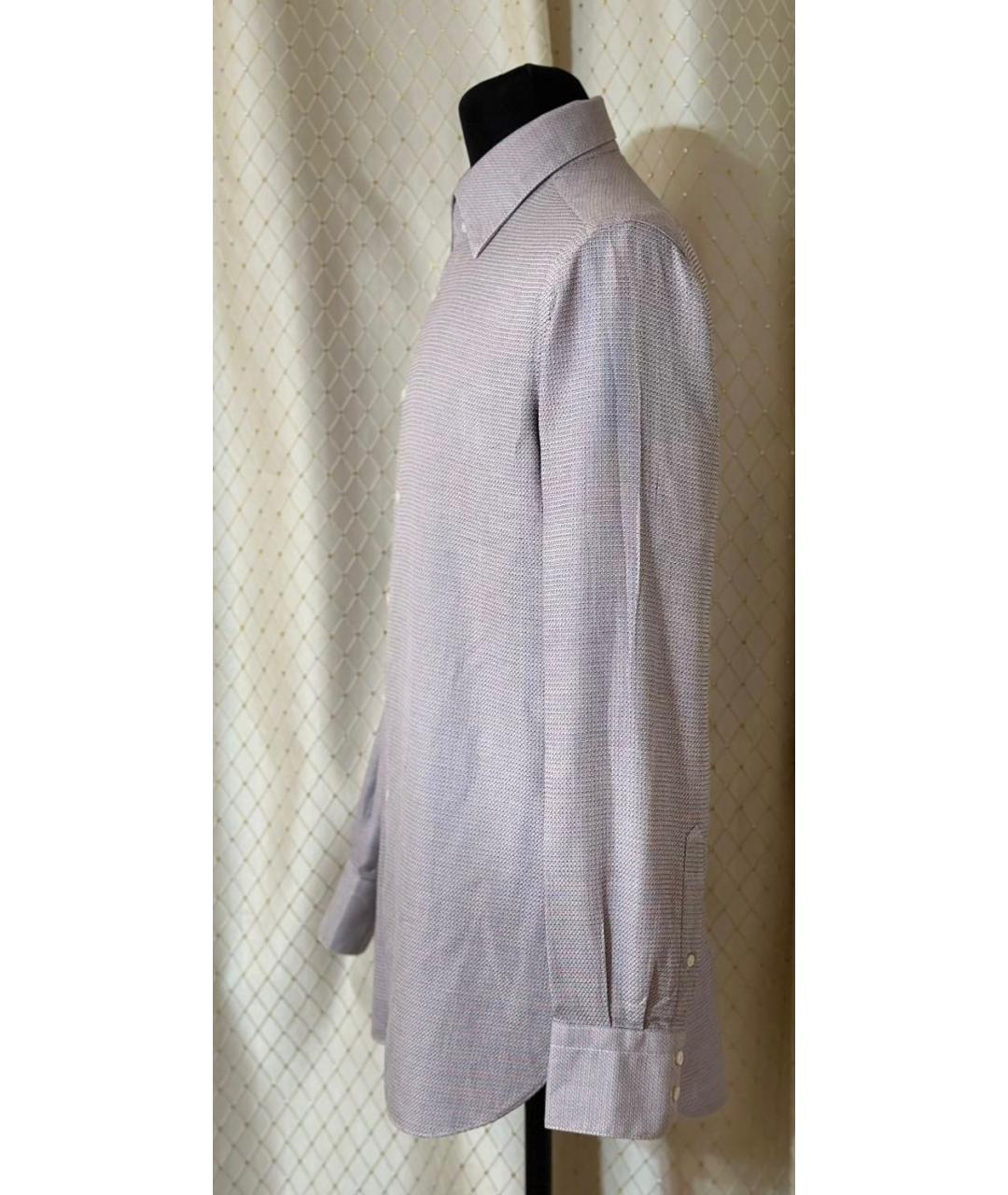 ZILLI Мульти хлопковая классическая рубашка, фото 3