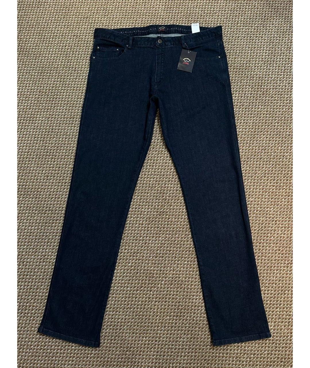 PAUL & SHARK Темно-синие хлопковые джинсы, фото 3