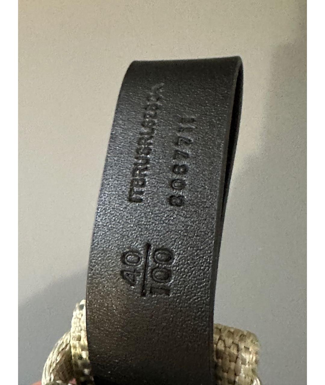 BURBERRY Бежевый ремень, фото 4