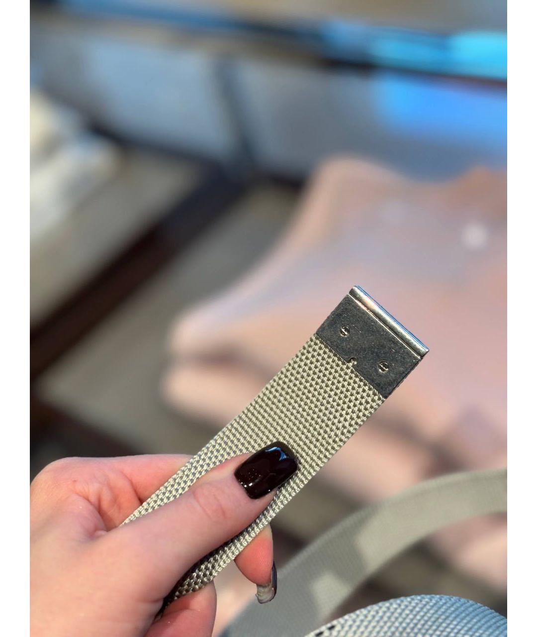 BURBERRY Бежевый ремень, фото 6