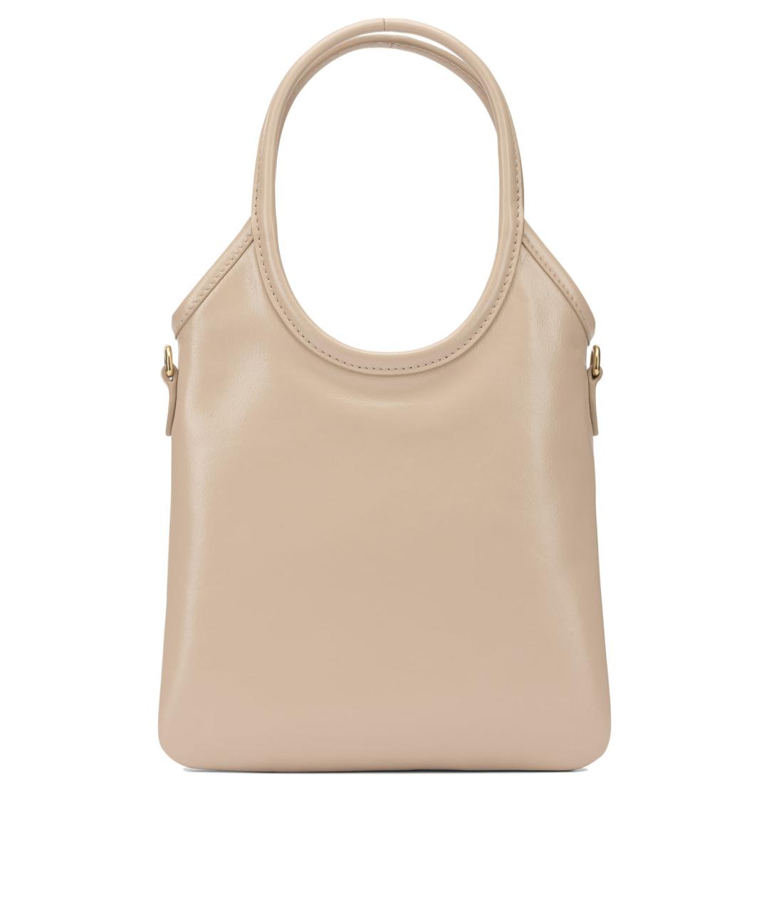 MIU MIU Розовая кожаная сумка тоут, фото 3