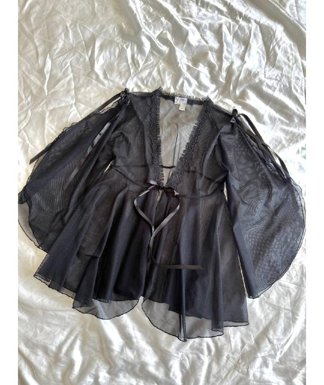 DOLCE&GABBANA Черный халаты, фото 2