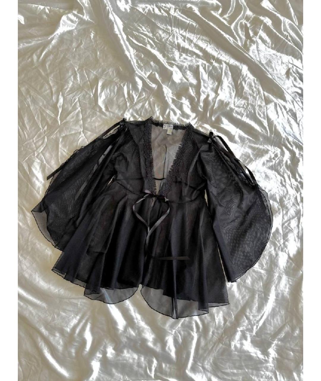 DOLCE&GABBANA Черный халаты, фото 10