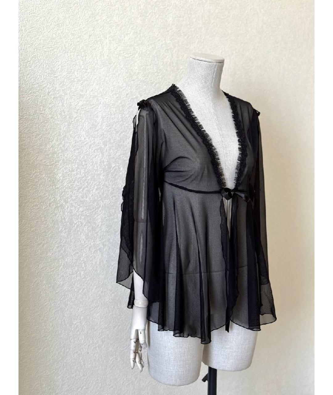 DOLCE&GABBANA Черный халаты, фото 4