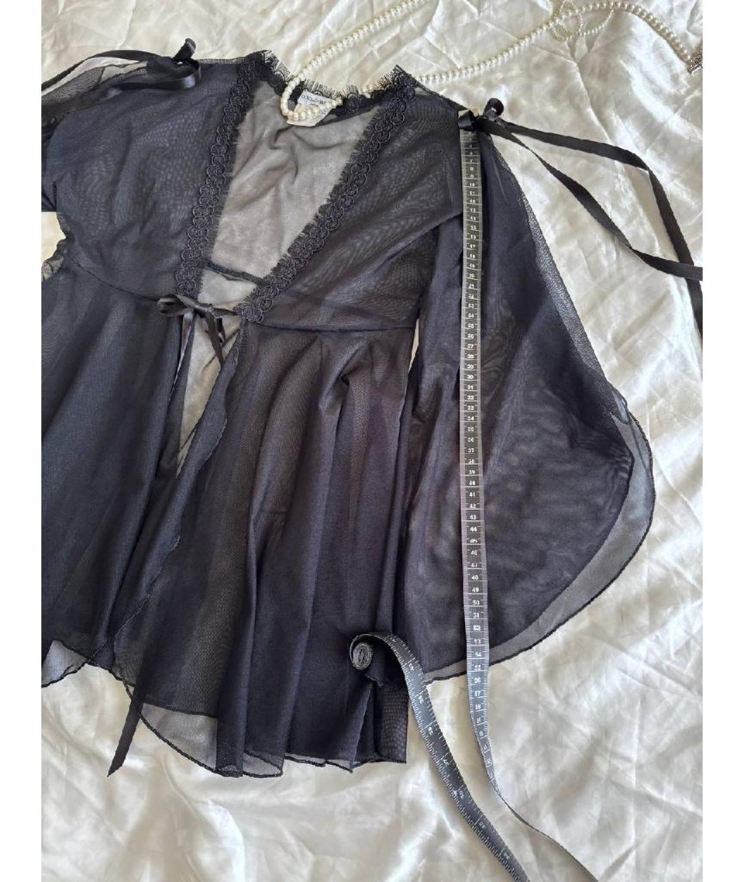 DOLCE&GABBANA Черный халаты, фото 9