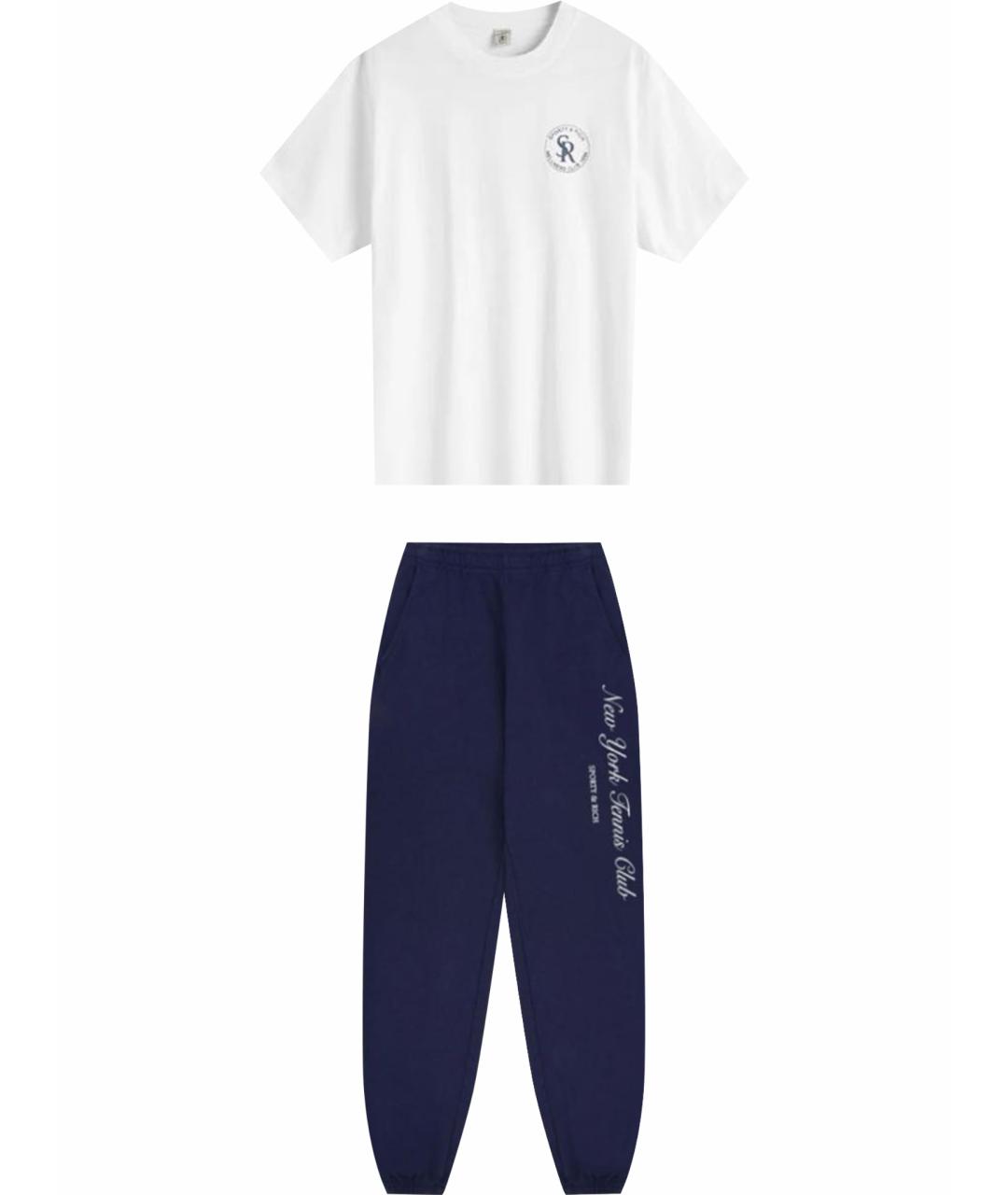 SPORTY AND RICH Мульти хлопковый спортивные костюмы, фото 1