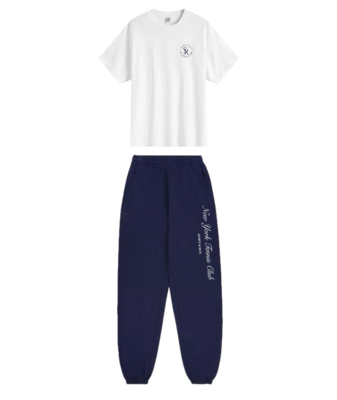 SPORTY AND RICH Мульти хлопковый спортивные костюмы, фото 7