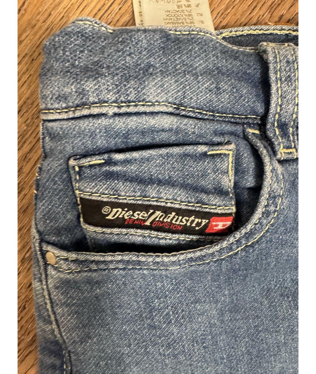 DIESEL Синие деним детские джинсы, фото 3