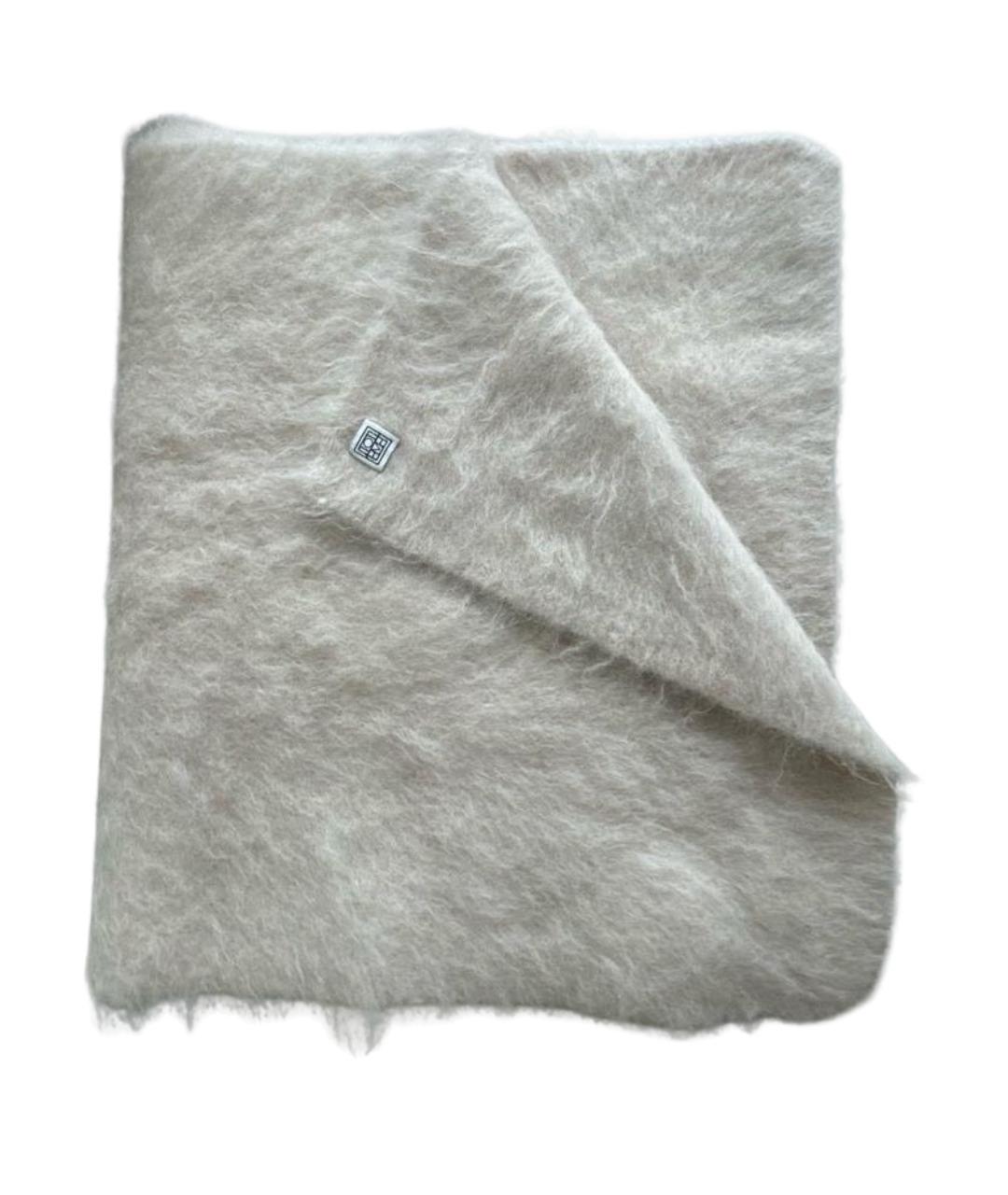 TOTEME Бежевый шерстяной шарф, фото 1