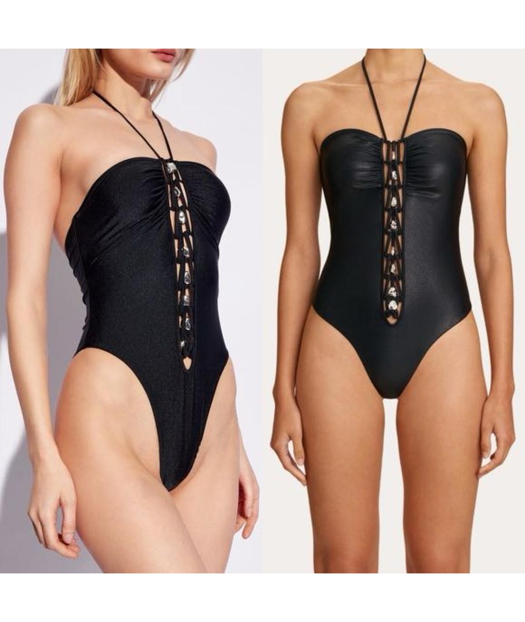 CULT GAIA Черный купальник, фото 2