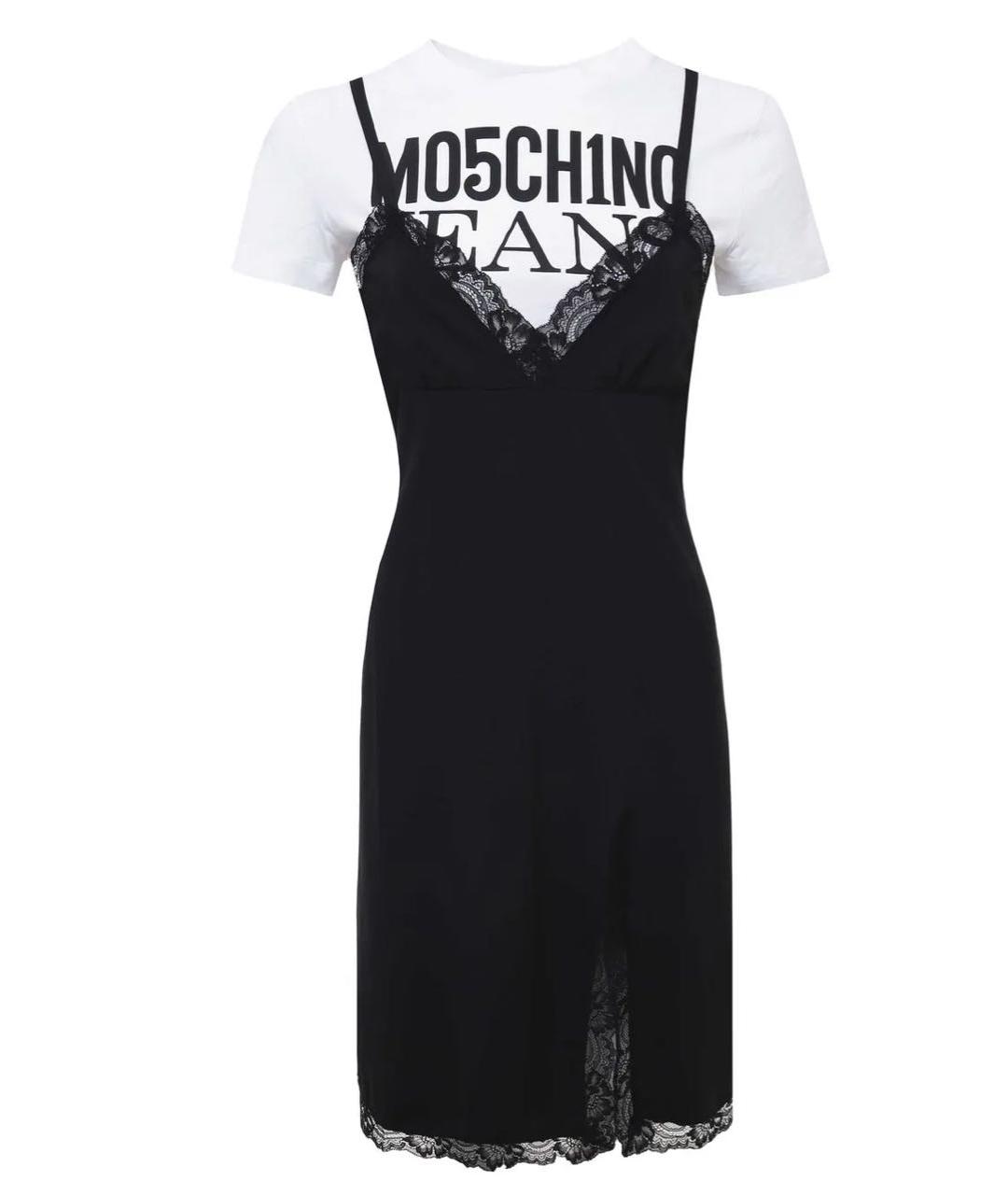 MOSCHINO Черное коктейльное платье, фото 1