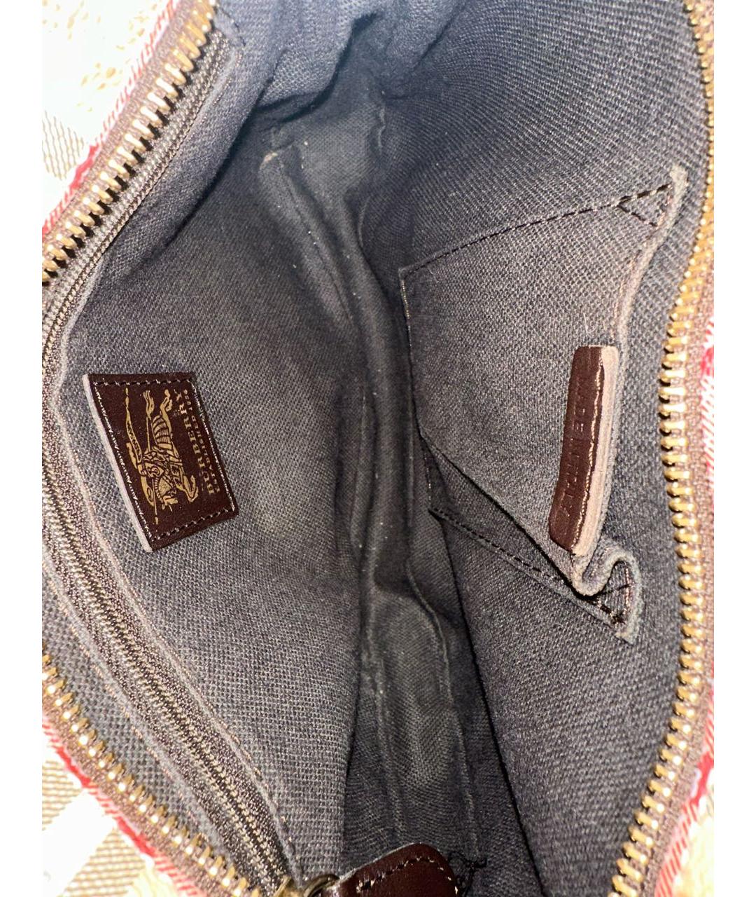 BURBERRY Бежевая сумка через плечо, фото 8