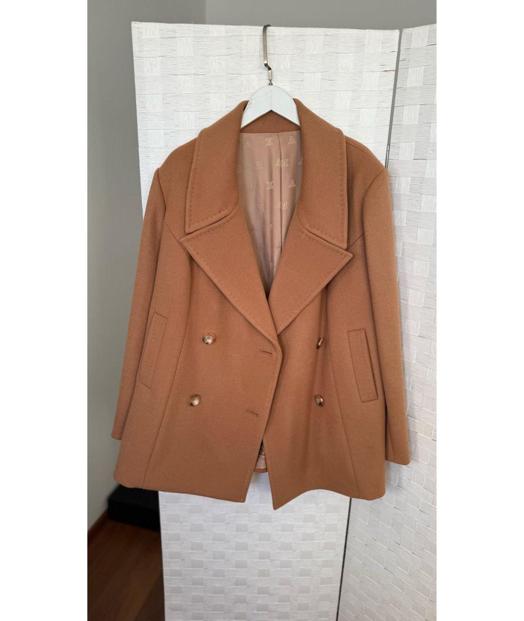 WEEKEND MAX MARA Коричневое пальто, фото 6