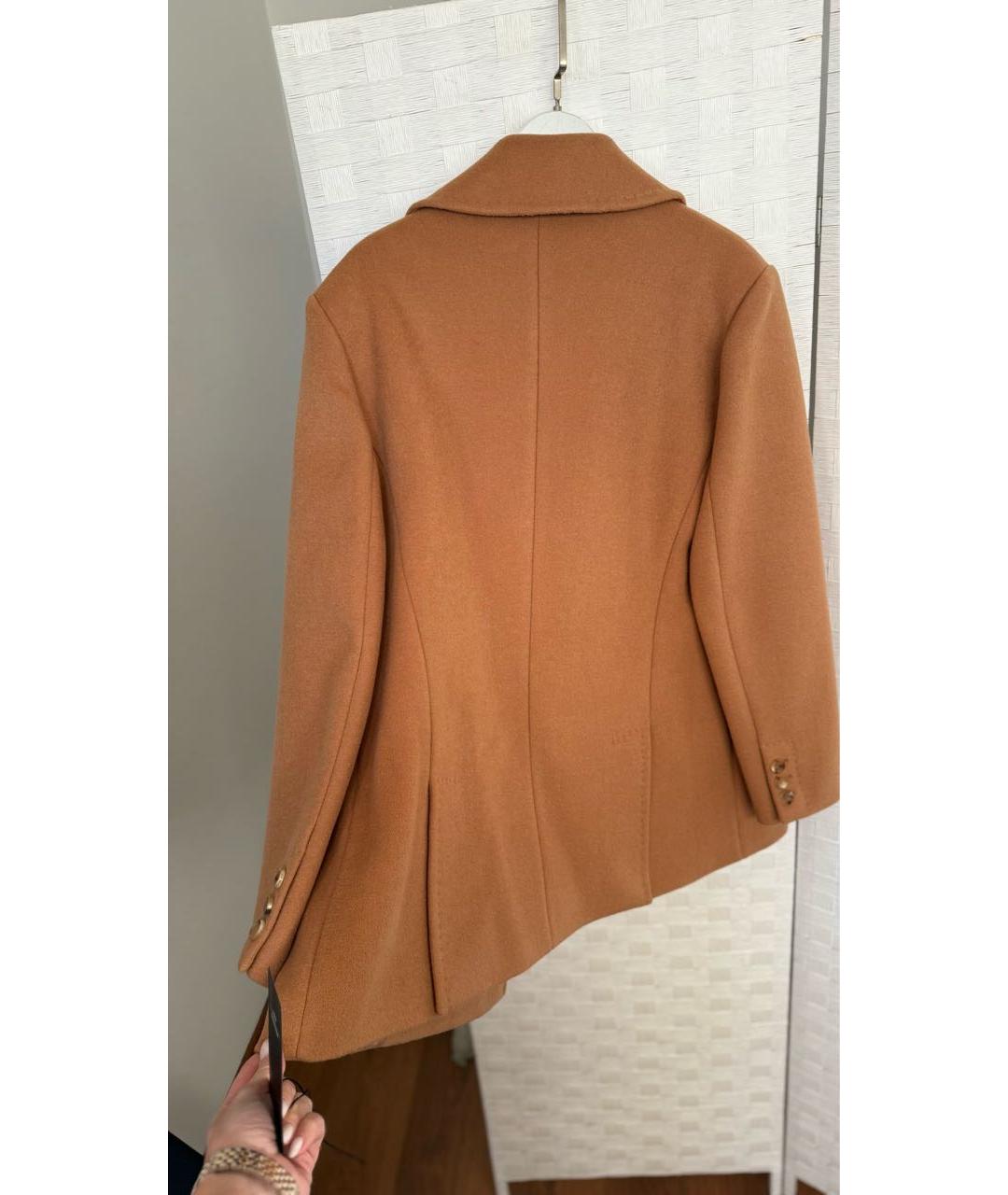 WEEKEND MAX MARA Коричневое пальто, фото 2