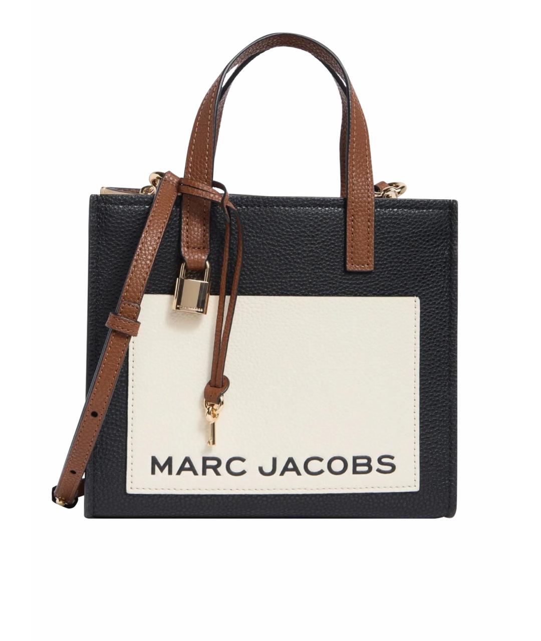 MARC JACOBS Черная кожаная сумка через плечо, фото 1