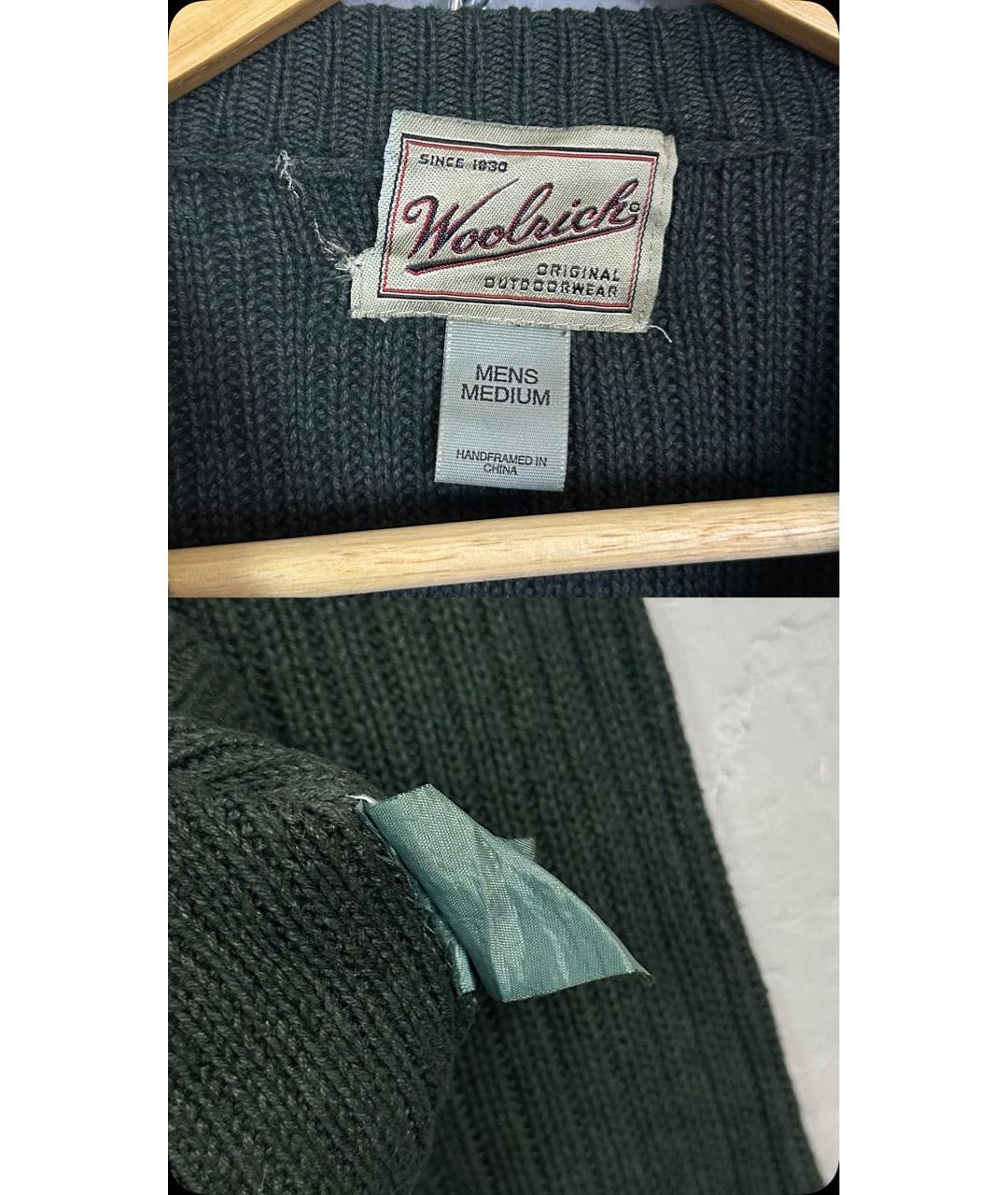 WOOLRICH Зеленый джемпер / свитер, фото 5