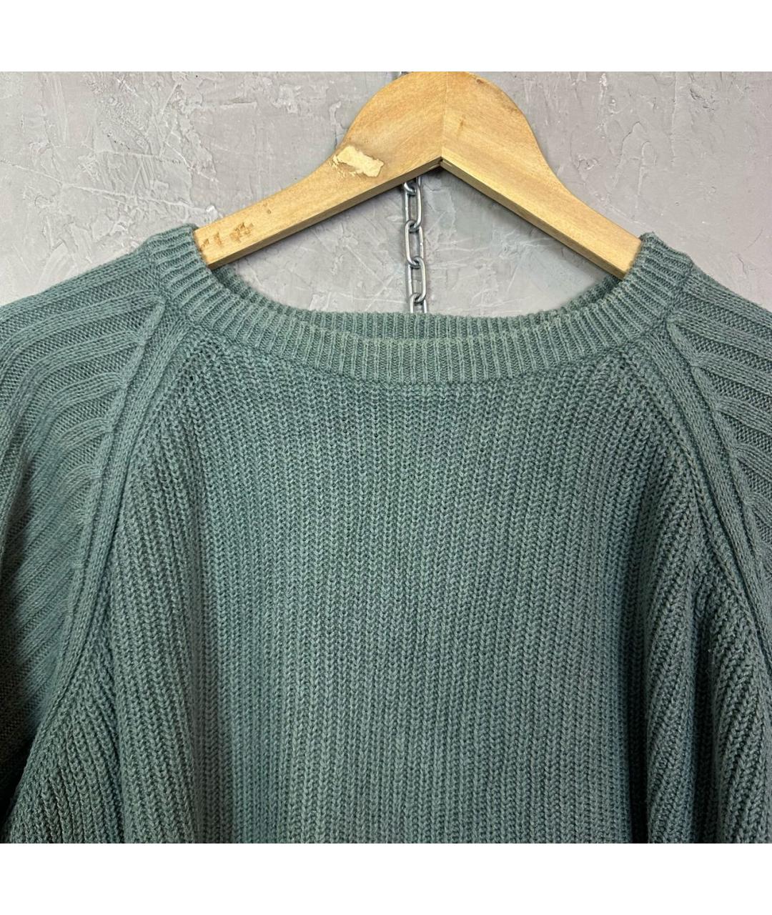 WOOLRICH Зеленый хлопковый джемпер / свитер, фото 5