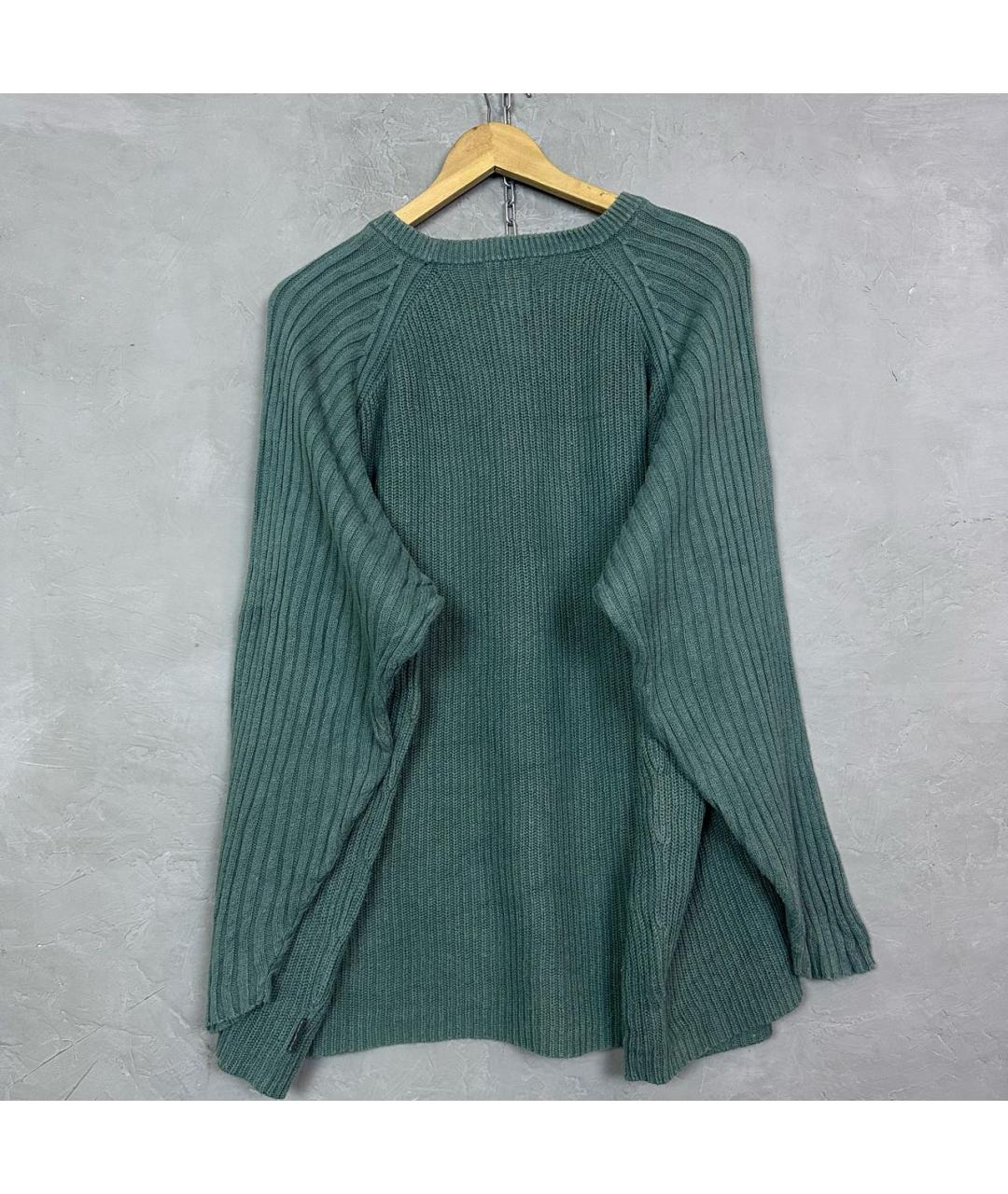 WOOLRICH Зеленый хлопковый джемпер / свитер, фото 4