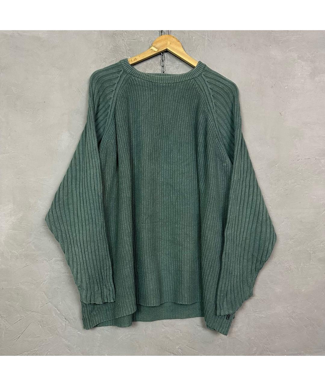 WOOLRICH Зеленый хлопковый джемпер / свитер, фото 7