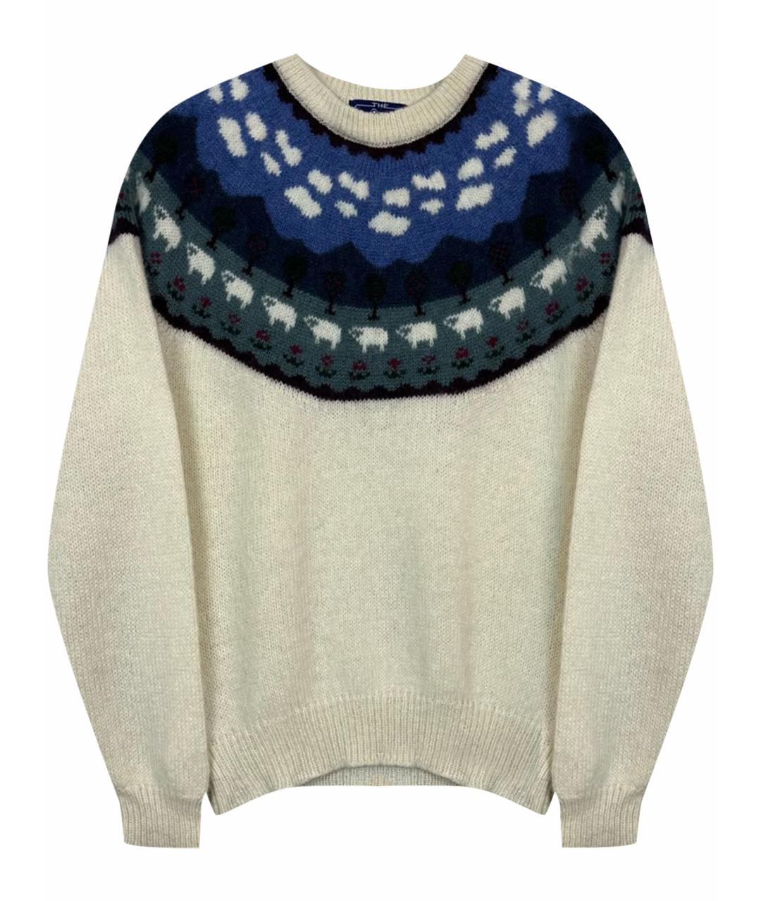 WOOLRICH Белый шерстяной джемпер / свитер, фото 1