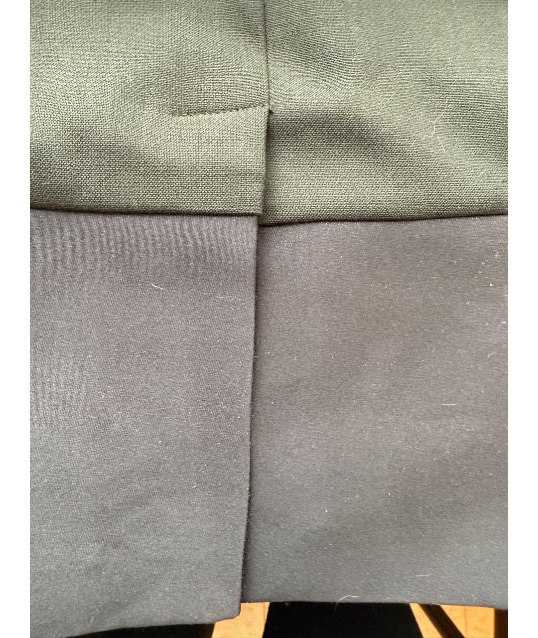 ETRO Антрацитовое шерстяное повседневное платье, фото 7