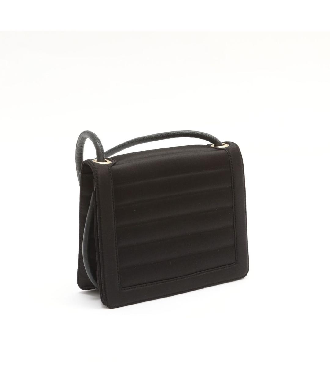 DRIES VAN NOTEN Черная тканевая сумка через плечо, фото 9