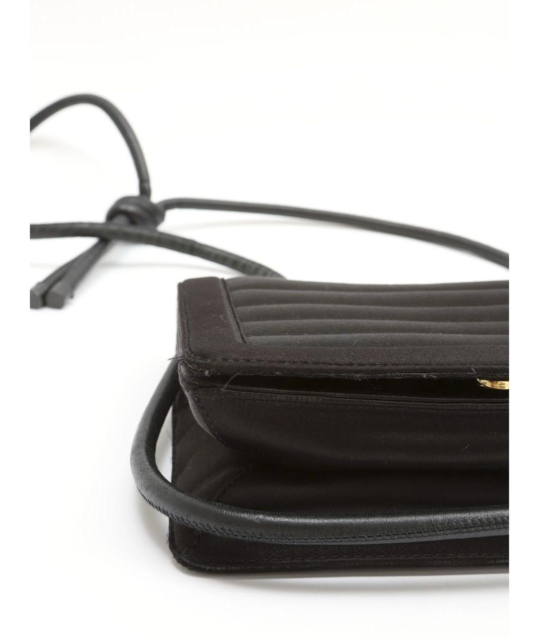 DRIES VAN NOTEN Черная тканевая сумка через плечо, фото 3