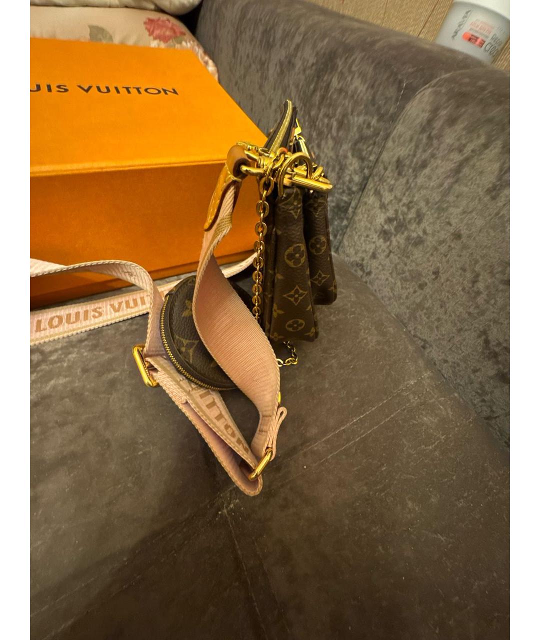 LOUIS VUITTON Кожаная сумка через плечо, фото 2