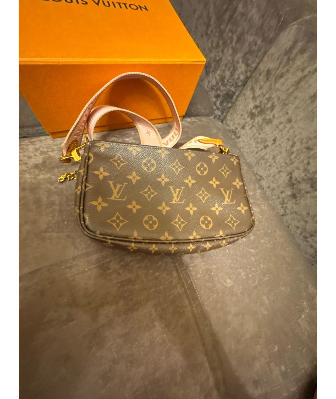 LOUIS VUITTON Кожаная сумка через плечо, фото 3