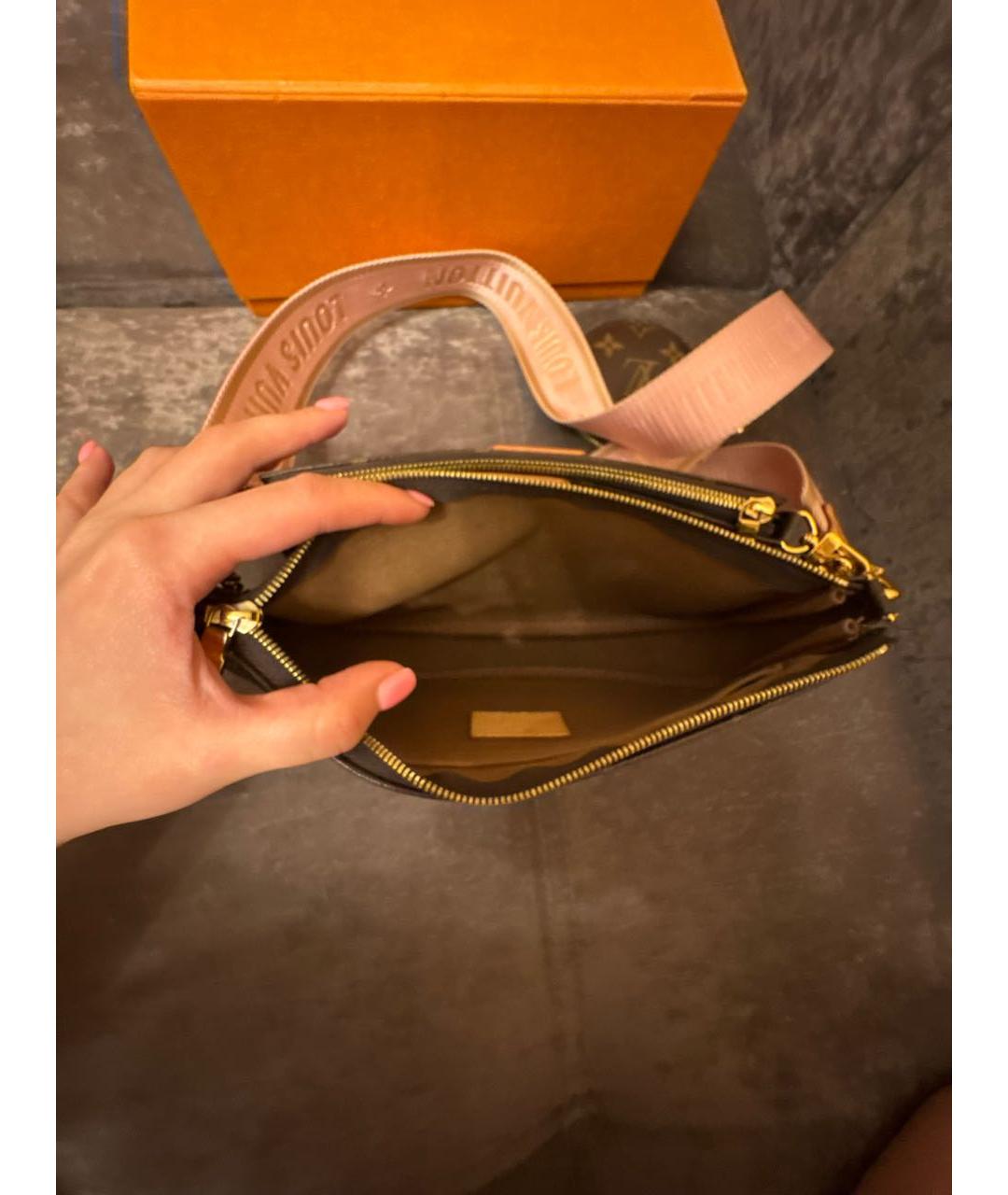 LOUIS VUITTON Кожаная сумка через плечо, фото 4