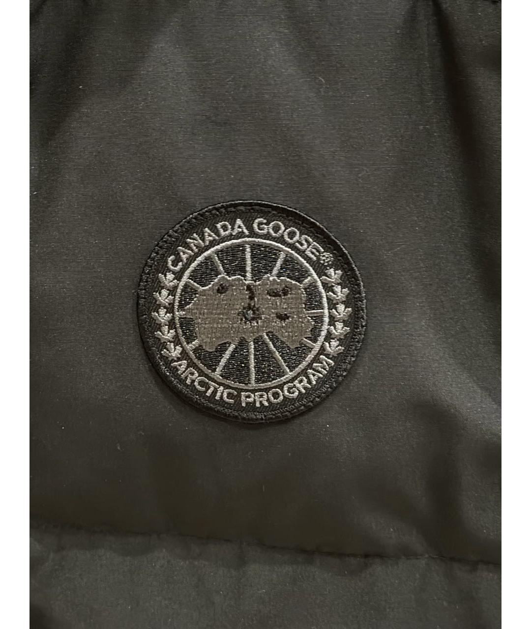 CANADA GOOSE Черный жилет, фото 3