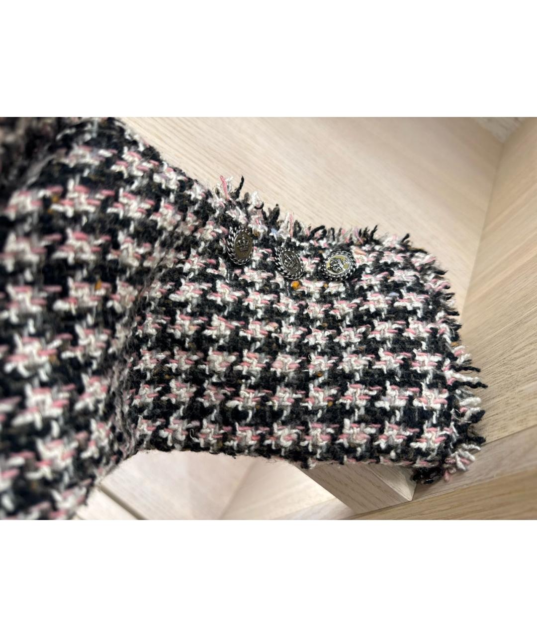 CHANEL Мульти твидовый жакет/пиджак, фото 5