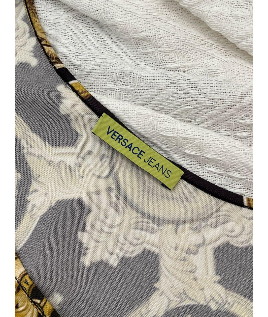 VERSACE Черное коктейльное платье, фото 3