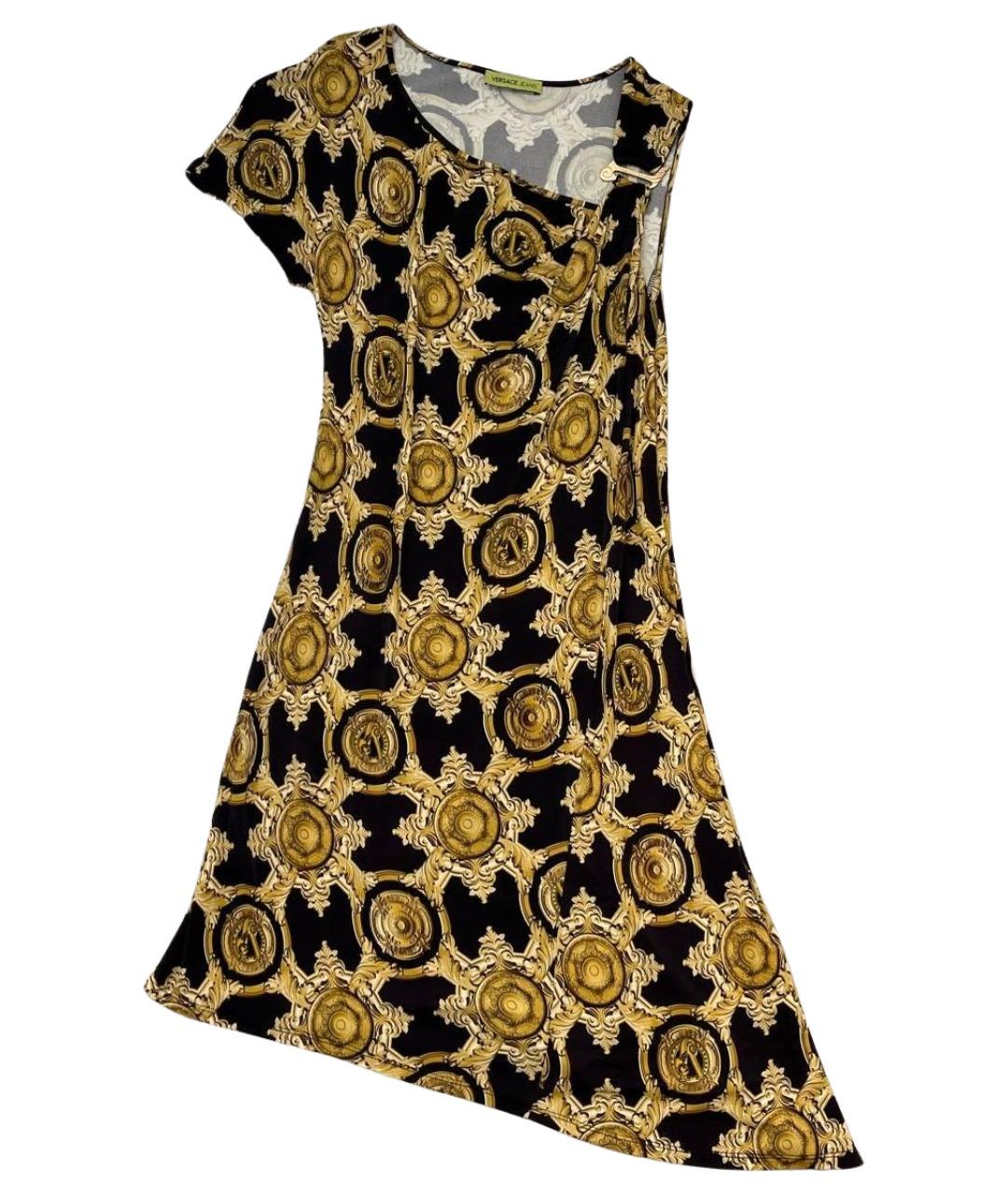 VERSACE Черное коктейльное платье, фото 1