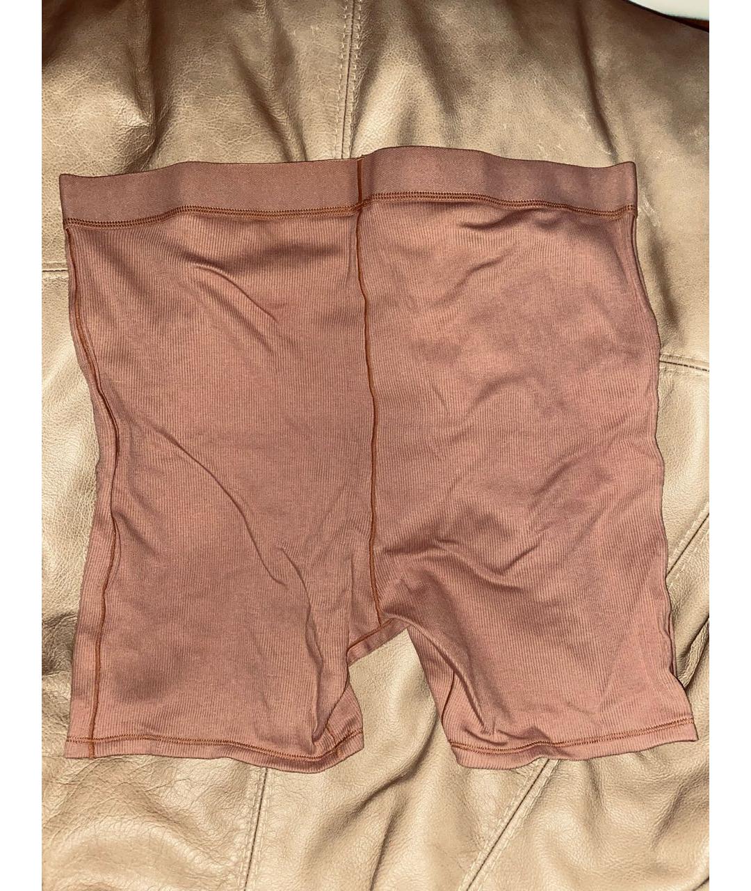 SKIMS Розовые хлопковые шорты, фото 5